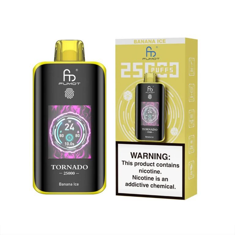 Fumot RandM Tornado 25000 banana Ice