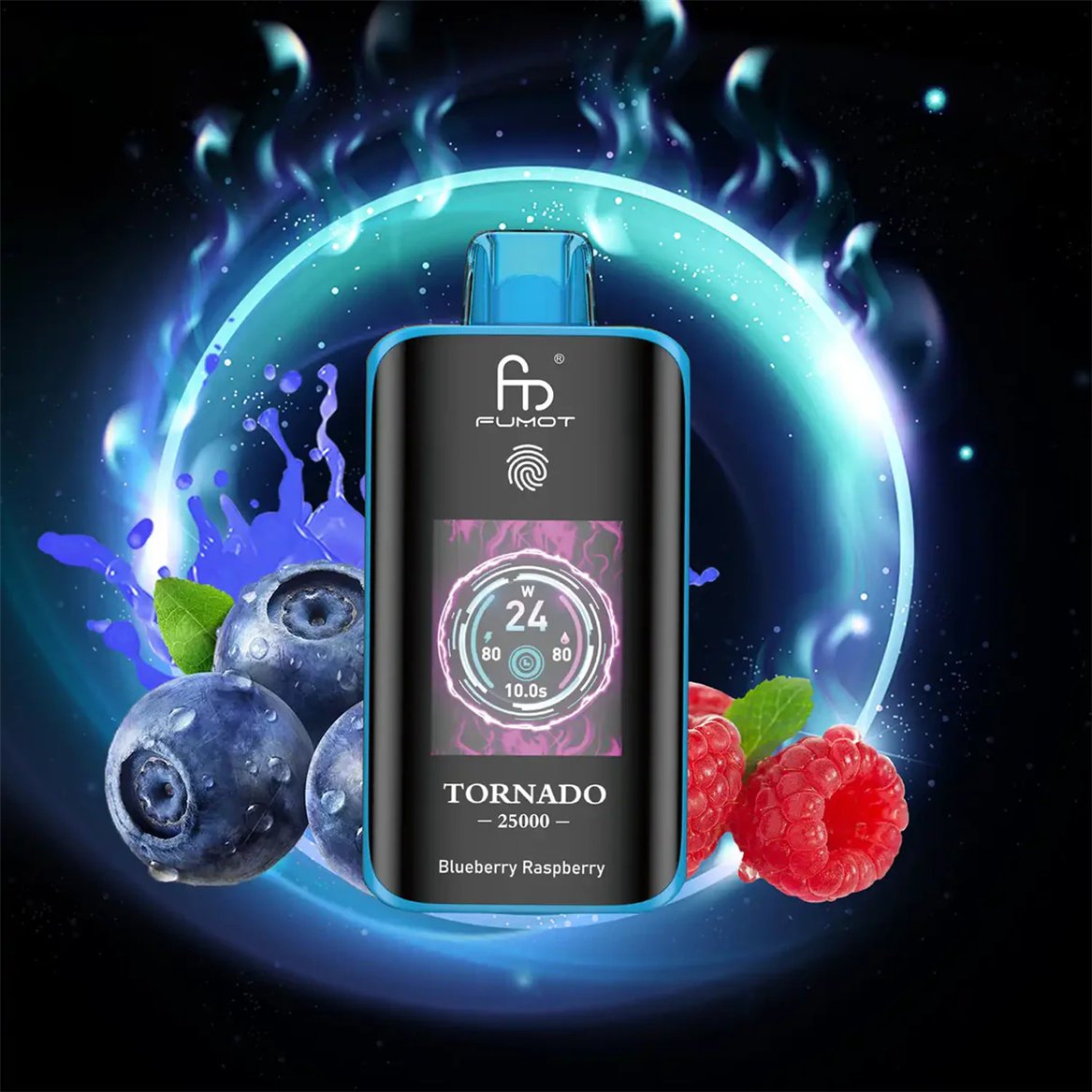 Blueberry Raspberry Fumot Tornado 25000