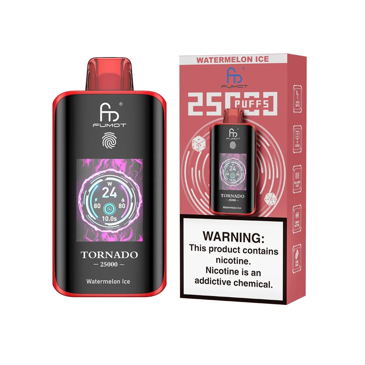 Fumot Tornado 25000 Watermelon Ice