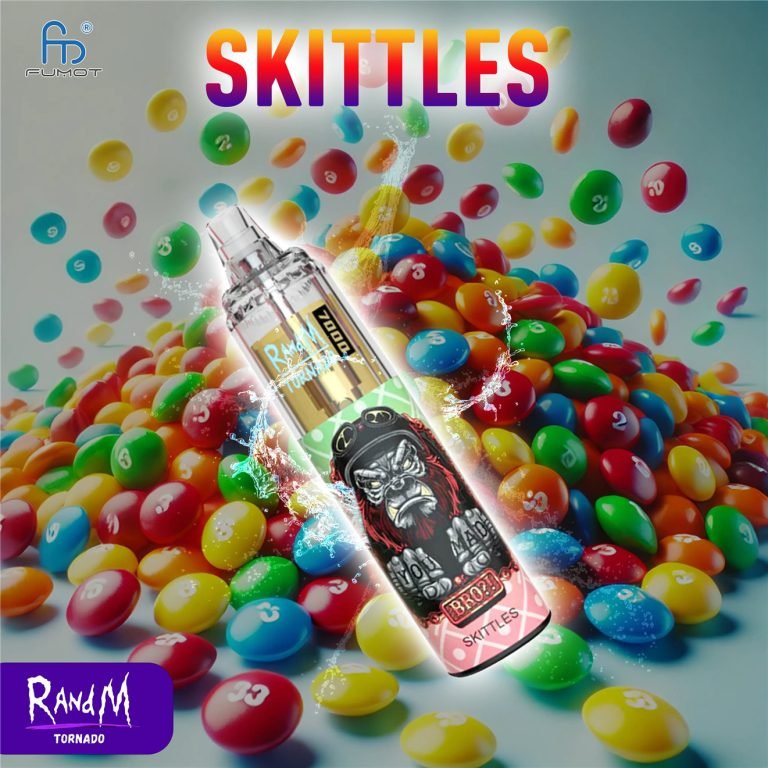Skittles RandM Tornado Vape 7000
