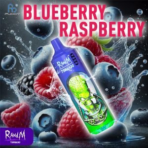 Blueberry Raspberry RandM Tornado Vape 9000