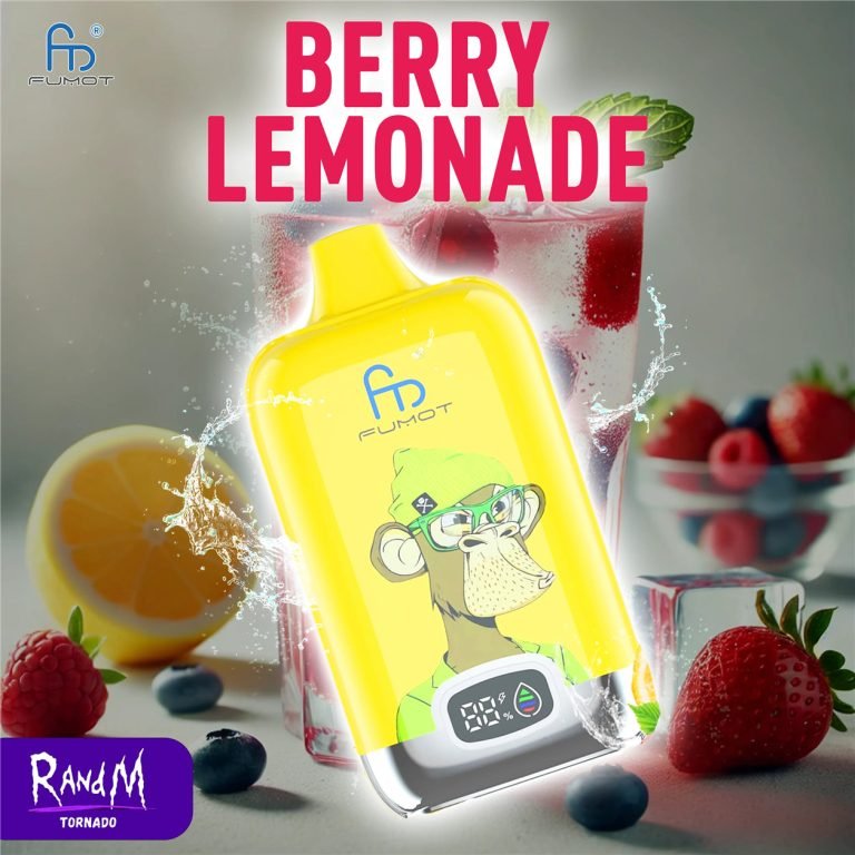 Berry Lemonade RandM Vape 12000 DIGITAL BOX