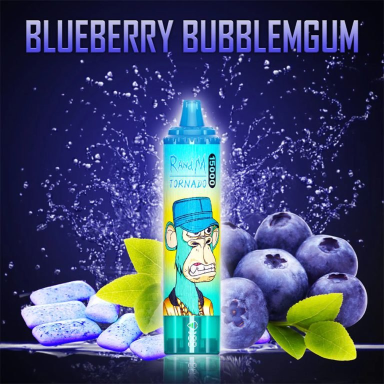 blueberry bubblegum randm tornado vape 15000