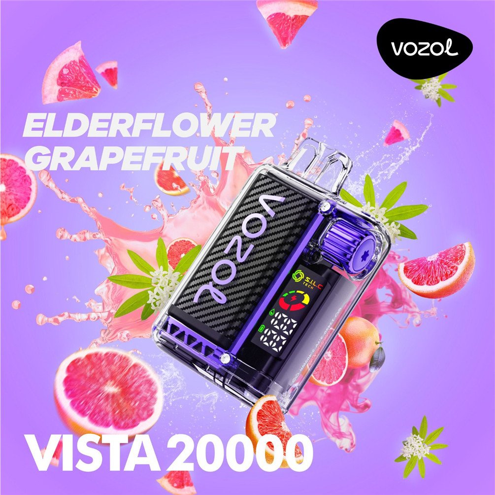 elderflower grapefruit vozol vista 20k