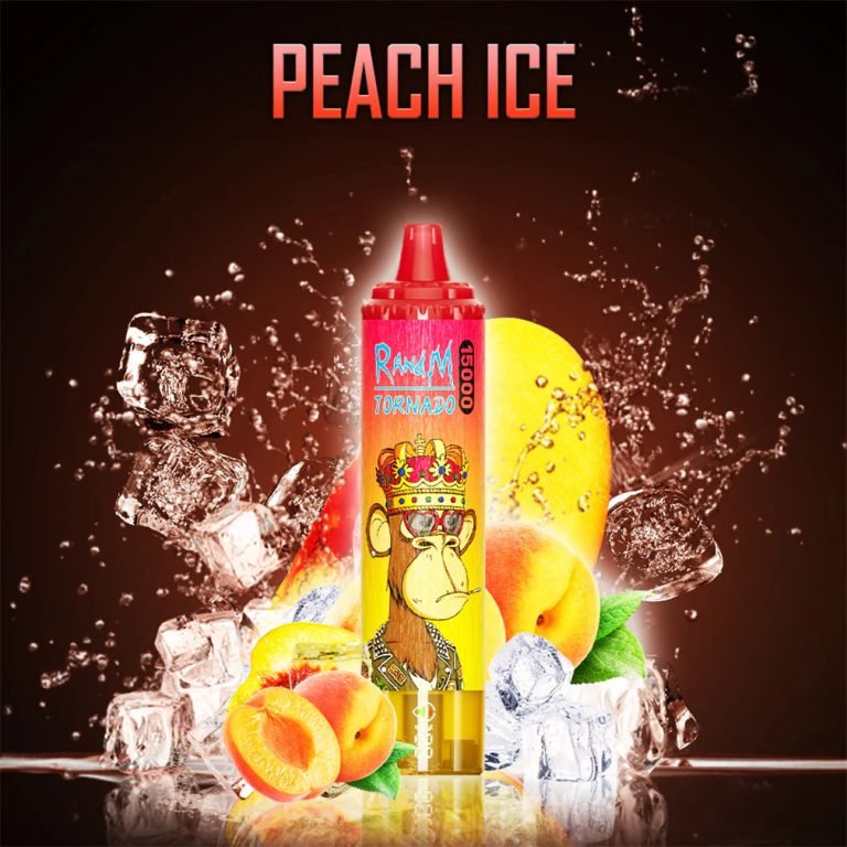 peach ice randm tornado 15000 vape