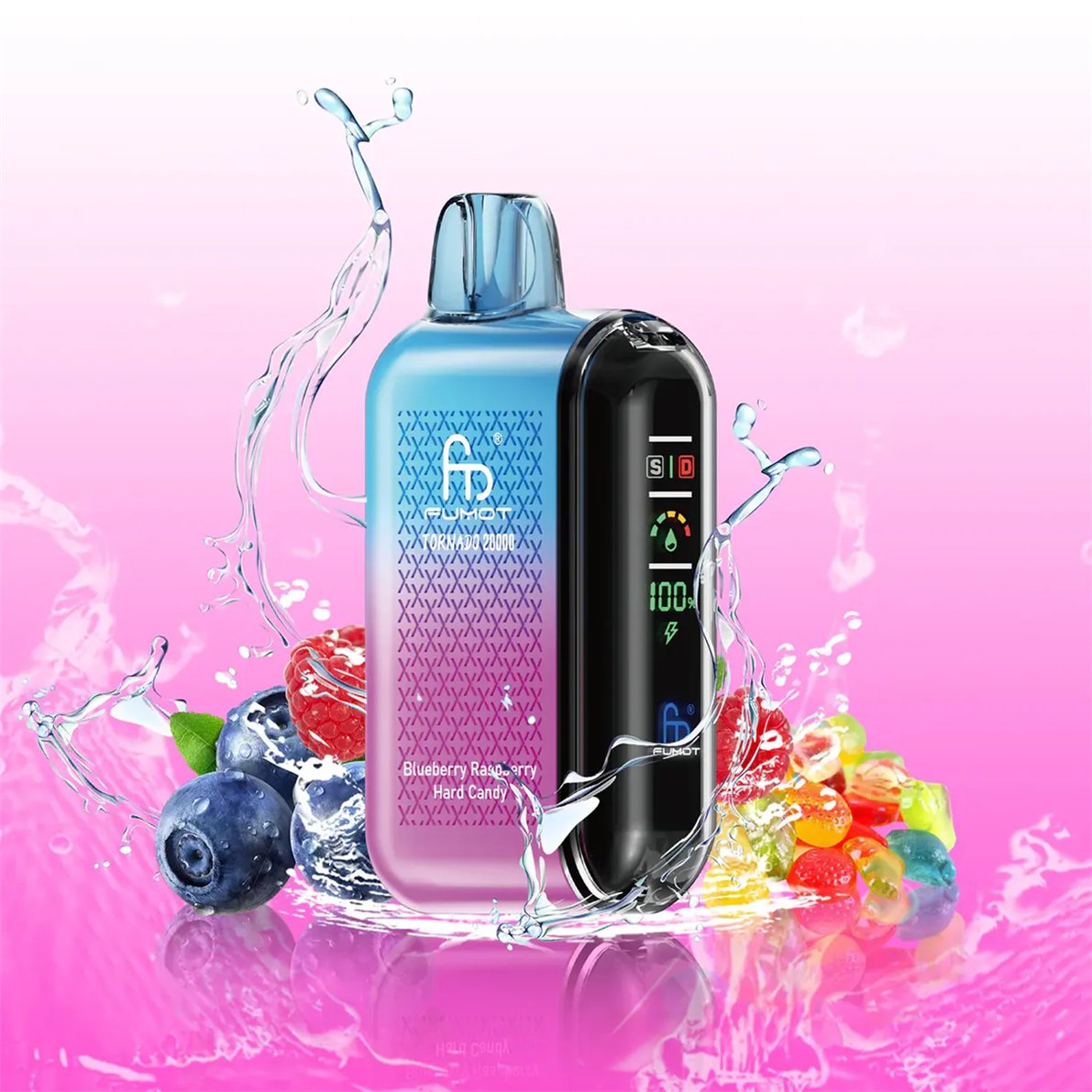 blueberry raspberry hard candy randm fumot tornado 20000 rtdeffrt20000