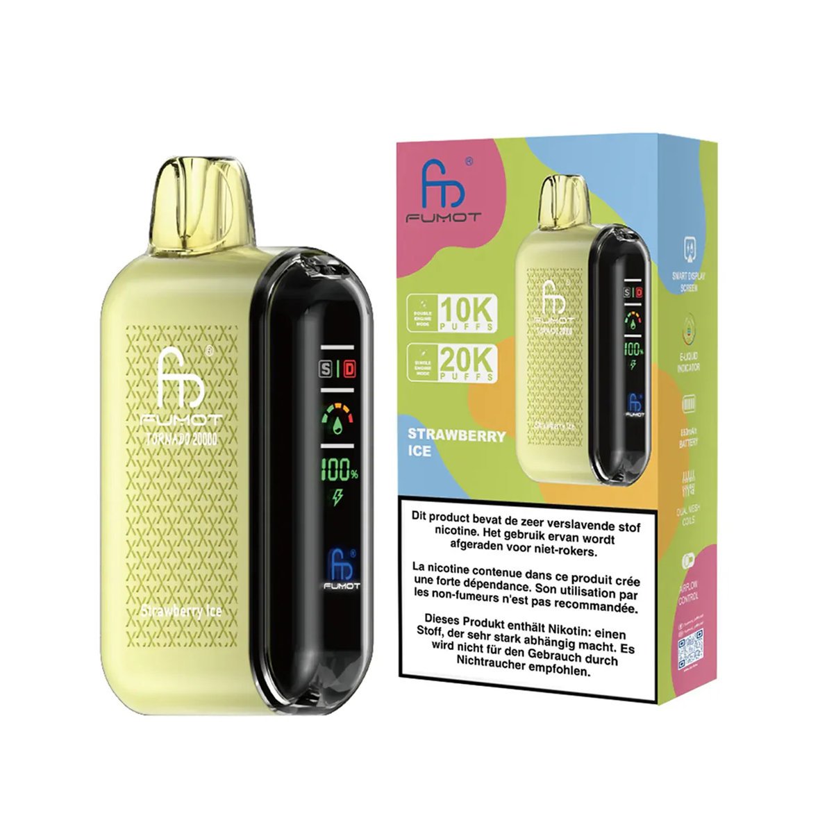 tornado 20000 strawberry ice rtdeffrt20000