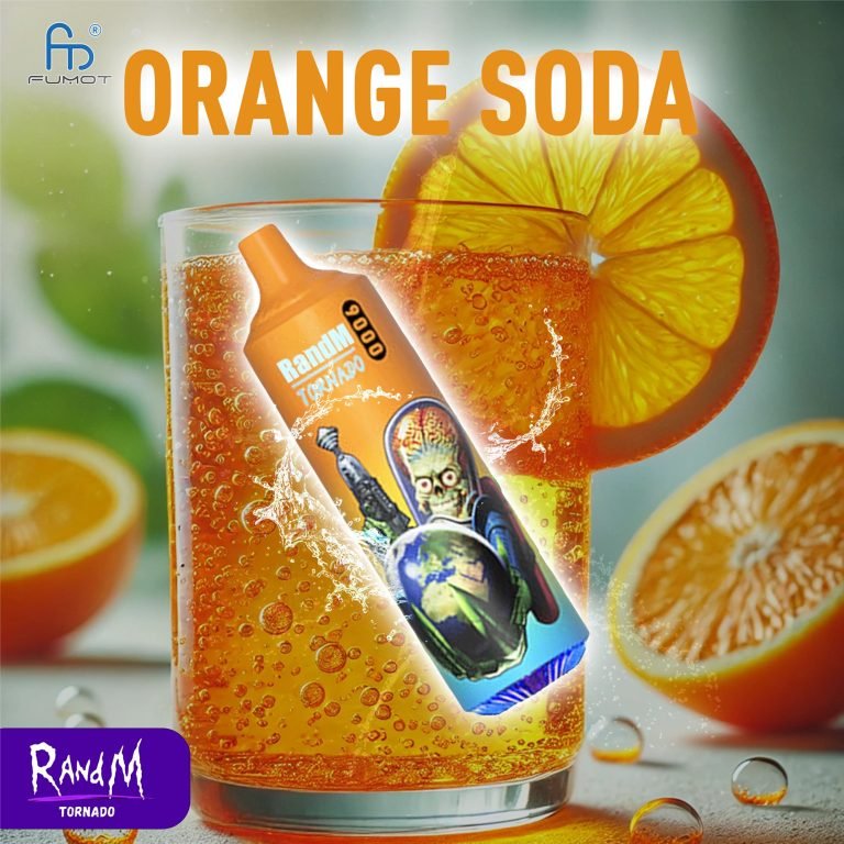 orange soda randm tornado vape 9000