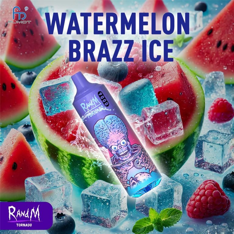watermelon brazz ice randm tornado vape 9000