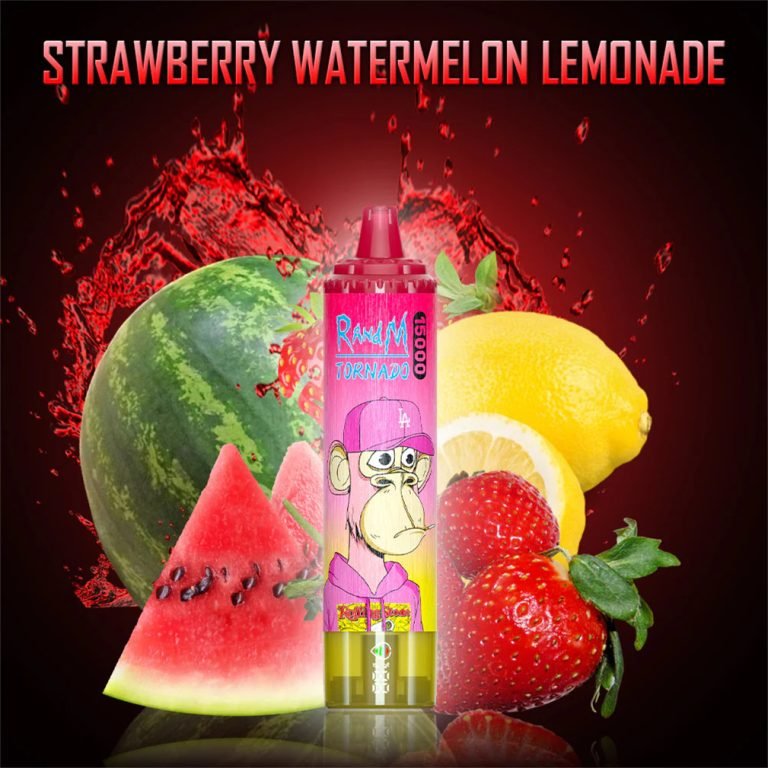 strawberry watermelon lemonade randm tornado vape 15000