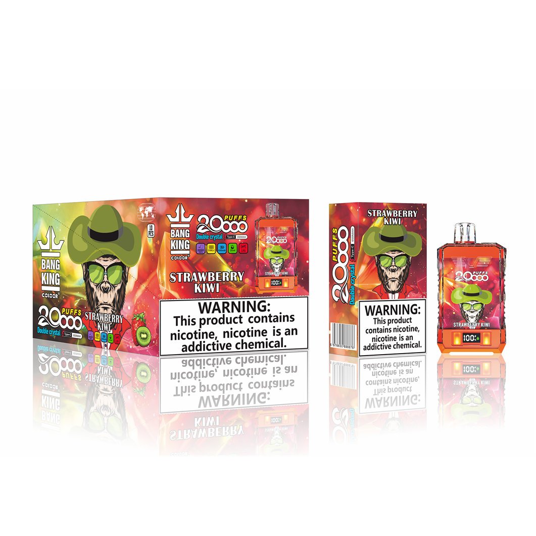 strawberry kiwi bang king 20000 puffs