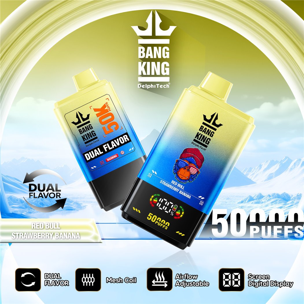 red bull - strawberry banana bang king 50000 dual flavour