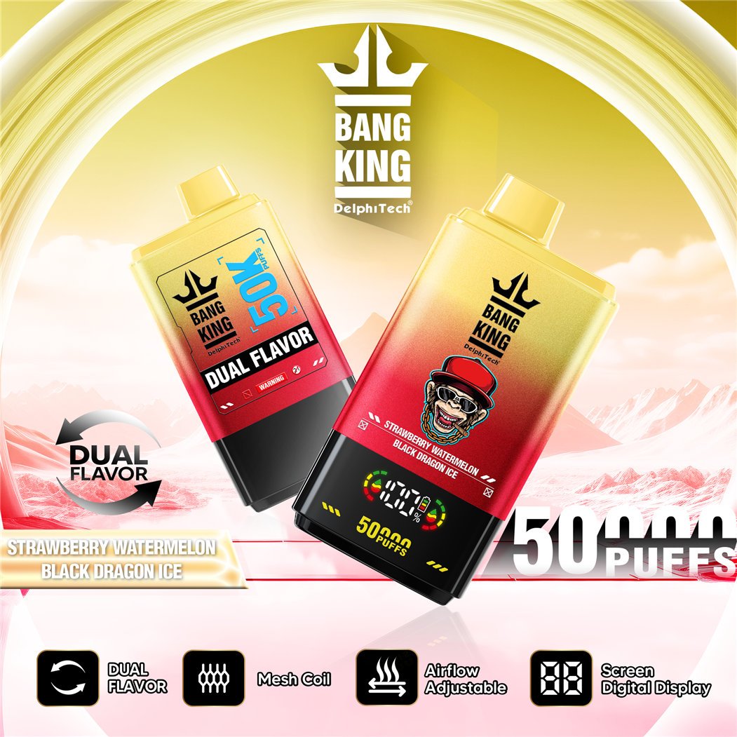 strawberry watermelon - black dragon ice bang king 50000 dual flavour