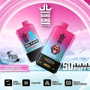 watermelon - blueberry cherry bang king 50000 dual flavour