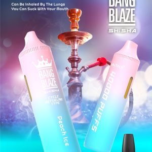 bang blaze 40k refillable vape peach ice