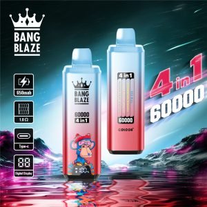 bang blaze 60000 4 in 1 red bull - strawberry banana - mango peach apricot - passion fruit kiwi lime