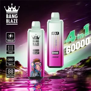 bang blaze 60000 4 in 1 strawberry watermelon - black ice - thirteenmelon - cranberry grape