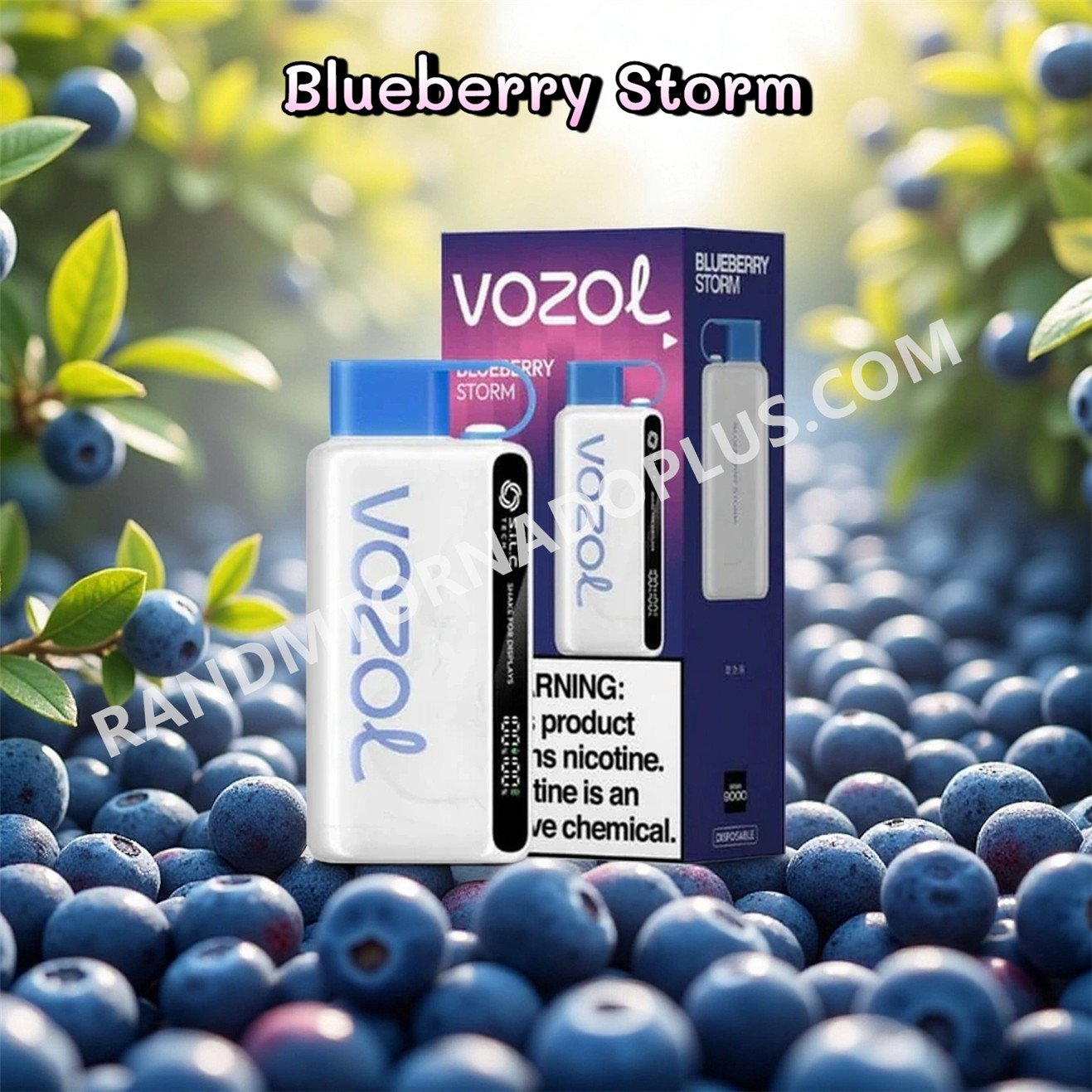 Blueberry Storm Vozol Star 12000 Rtdeffvs12000
