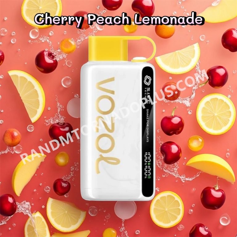Cherry Peach Lemonade Vozol Star 12000 Rtdeffvs12000
