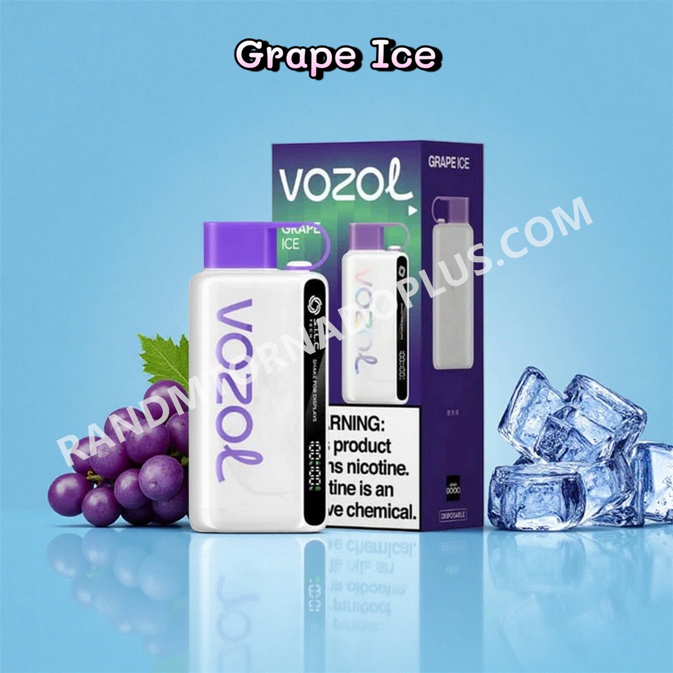 Grape Ice Vozol Star 12000 Rtdeffvs12000