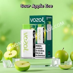 Sour Apple Ice Vozol Star 12000 Vape Rtdeffvs12000