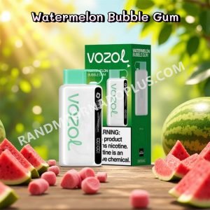 Watermelon Bubble Gum Vozol Star 12000 Vape Rtdeffvs12000