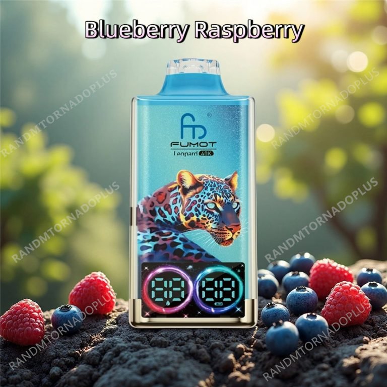 puffs​ blueberry raspberry randm tornado 40000