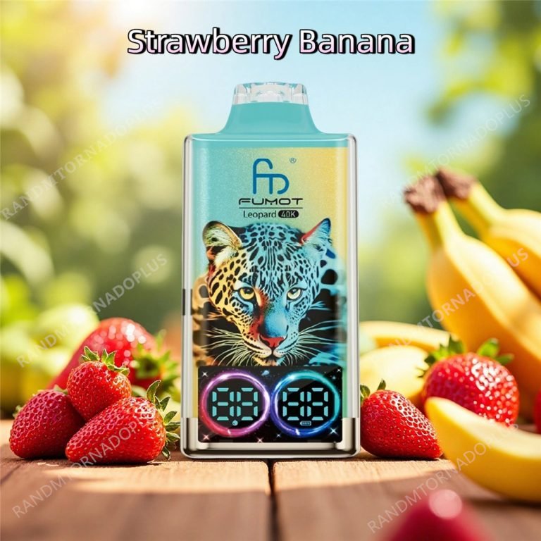 strawberry banana Fumot Leopard 40000