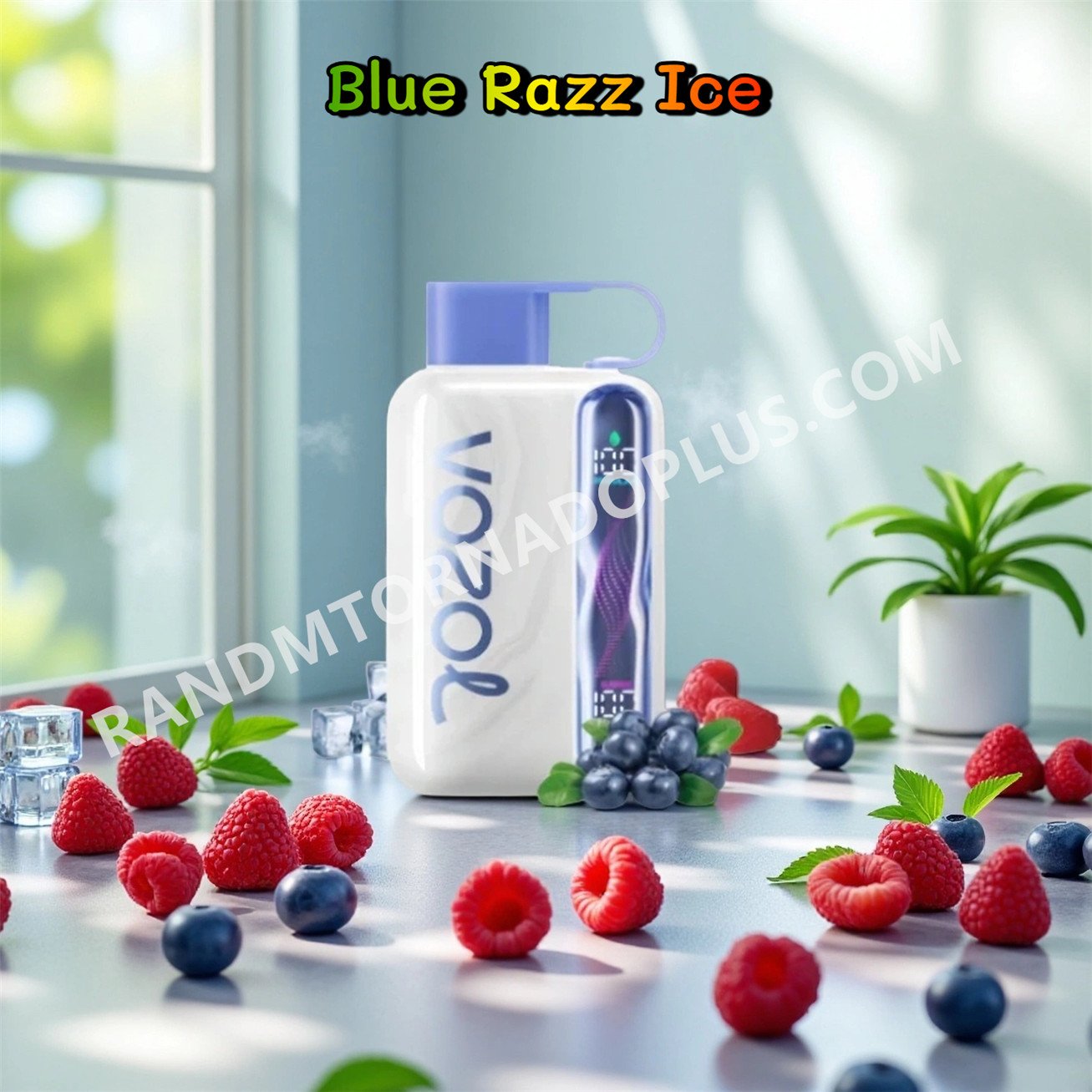 Blue Razz Ice Vozol Star 40000 Rtpdeffvs40000