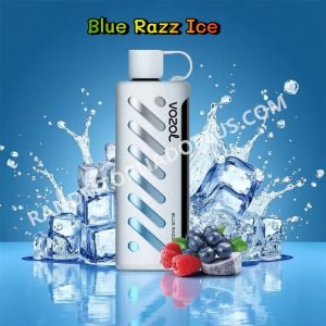 Blue Razz Ice Vozol Gear Shisha 25000 Rtpdeffvgs25000