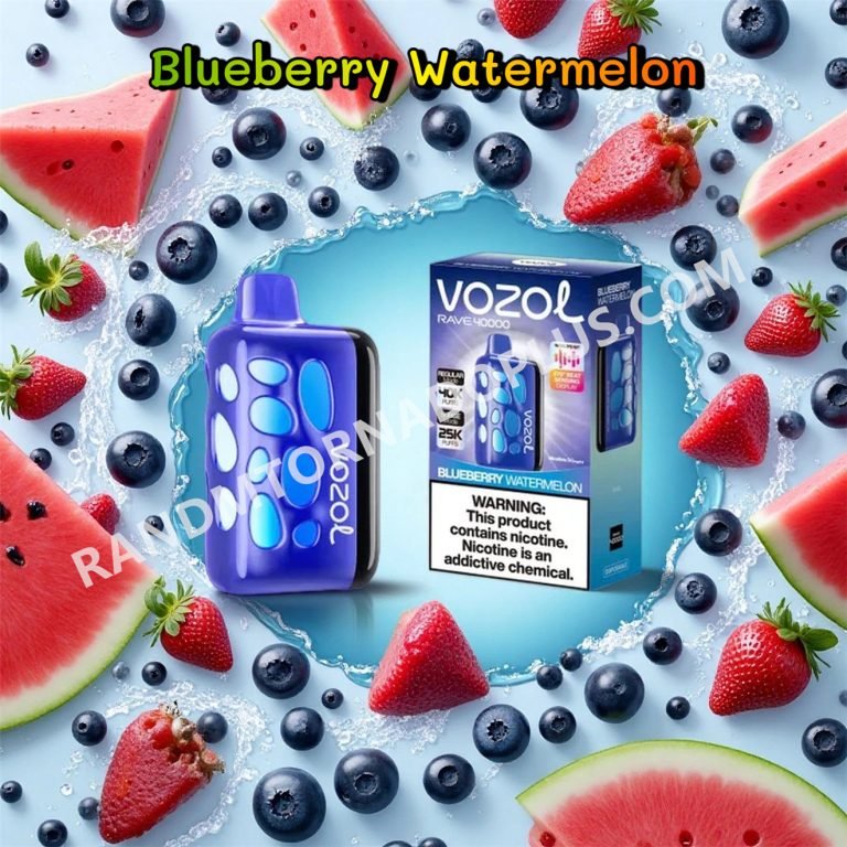 Blueberry Watermelon Vozol Rave 40000 Rtpdeffvr40000