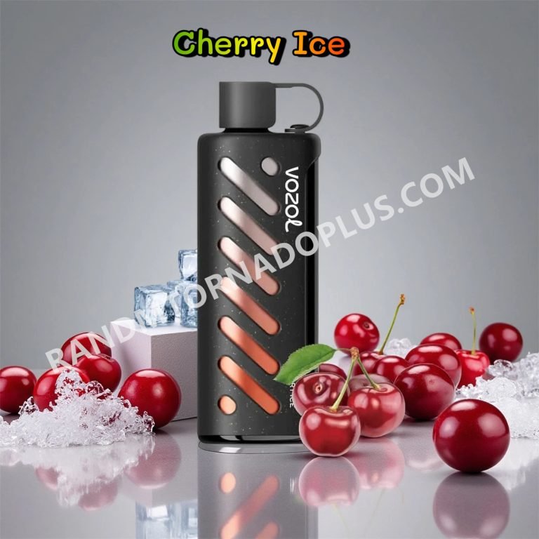 Cherry Ice Vozol Gear Shisha 25000 Rtpdeffvgs25000
