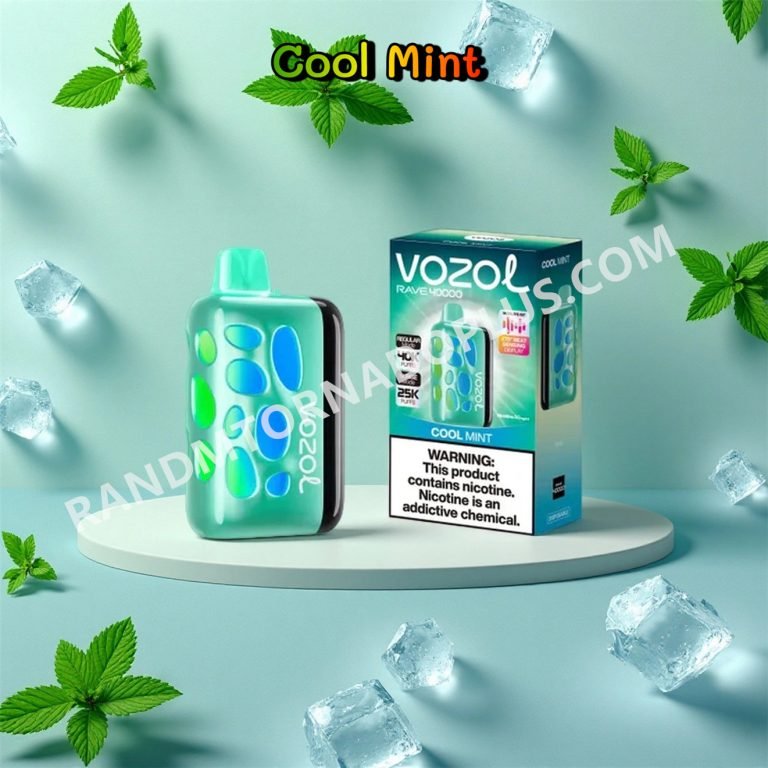 Cool Mint Vozol Rave 40000 Rtpdeffvr40000