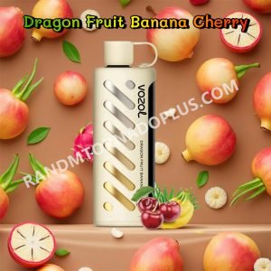 Dragon Fruit Banana Cherry Vozol Gear Shisha 25000 Rtpdeffvgs25000