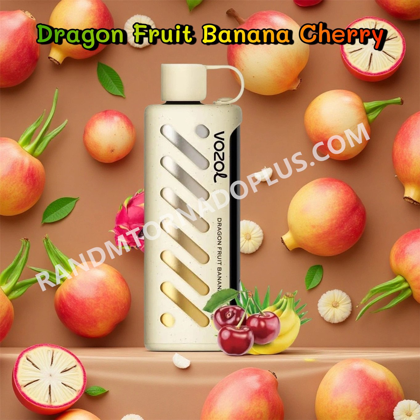 Dragon Fruit Banana Cherry Vozol Gear Shisha 25000 Rtpdeffvgs25000
