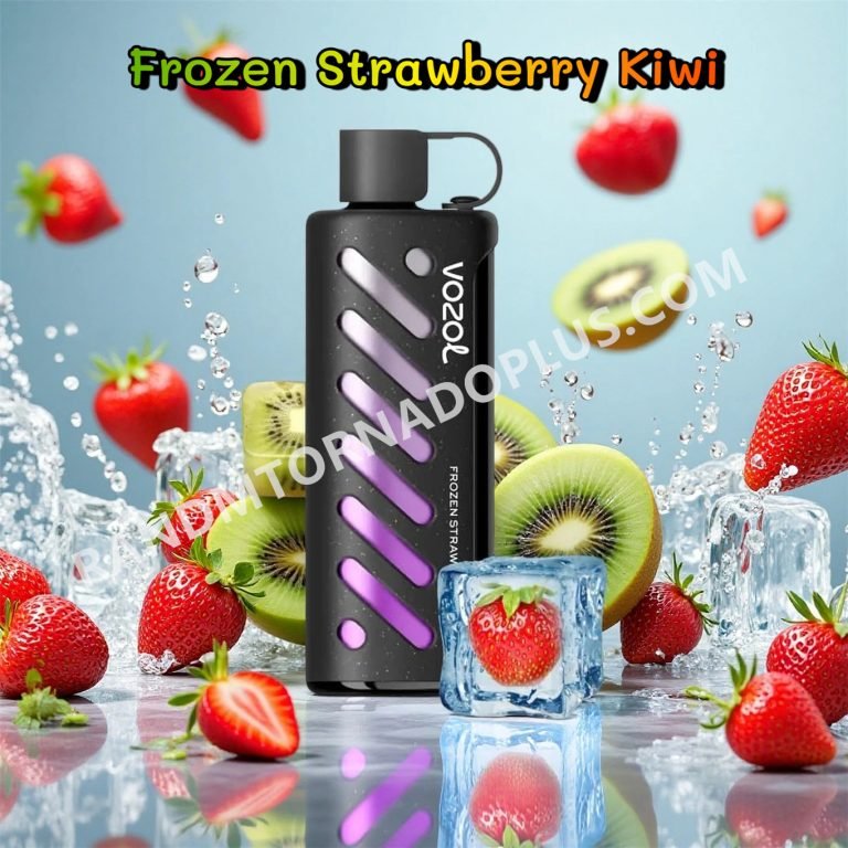 Frozen Strawberry Kiwi Vozol Gear Shisha 25000 Rtpdeffvgs25000