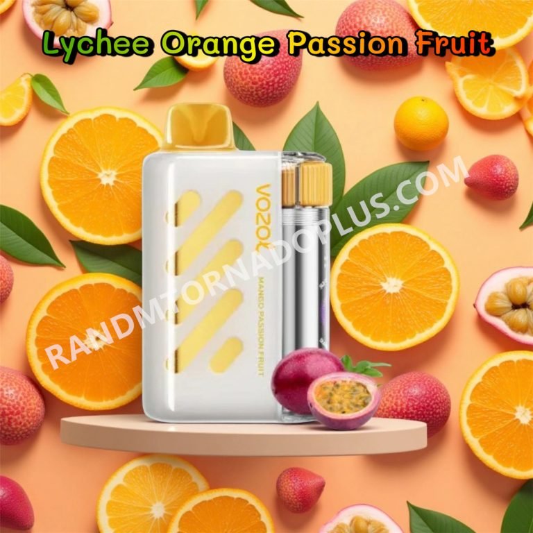 Lychee Orange Passion Fruit Vozol Vista 40000 Rtpdeffvv40000