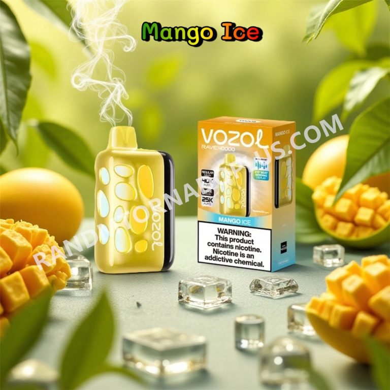 Mango Ice Vozol Rave 40000 Rtpdeffvr40000