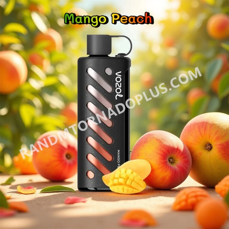 Mango Peach Vozol Gear Shisha 25000 Rtpdeffvgs25000