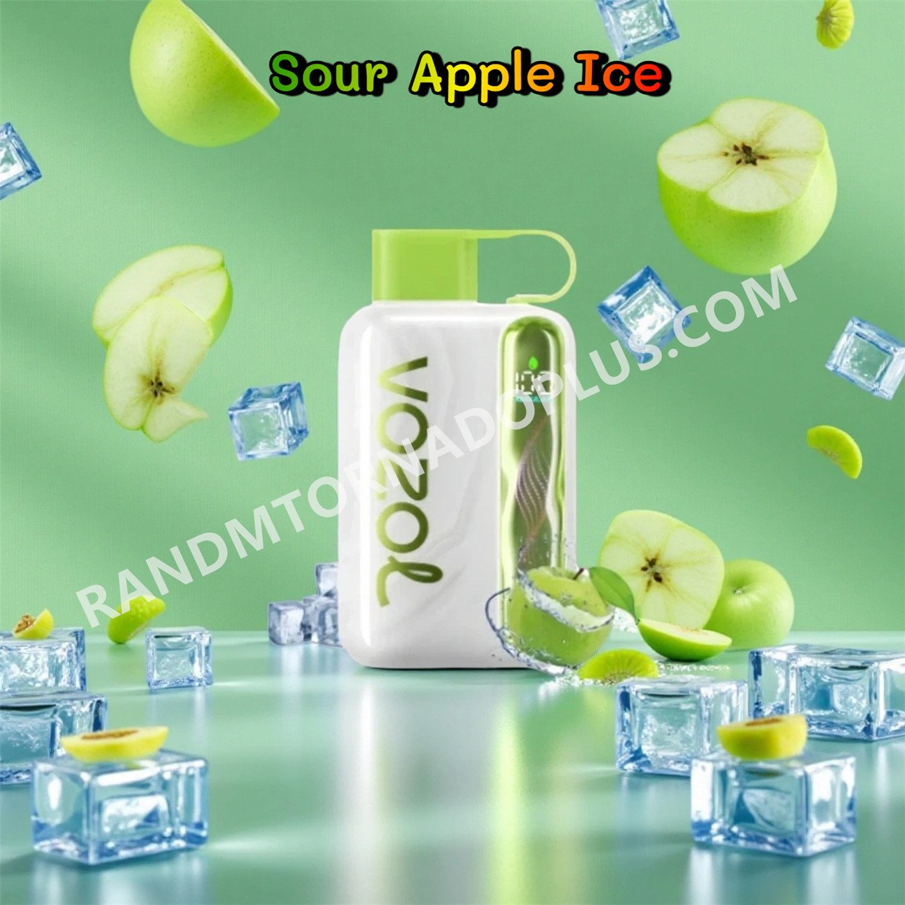 Sour Apple Ice Vozol Star 40000 Rtpdeffvs40000