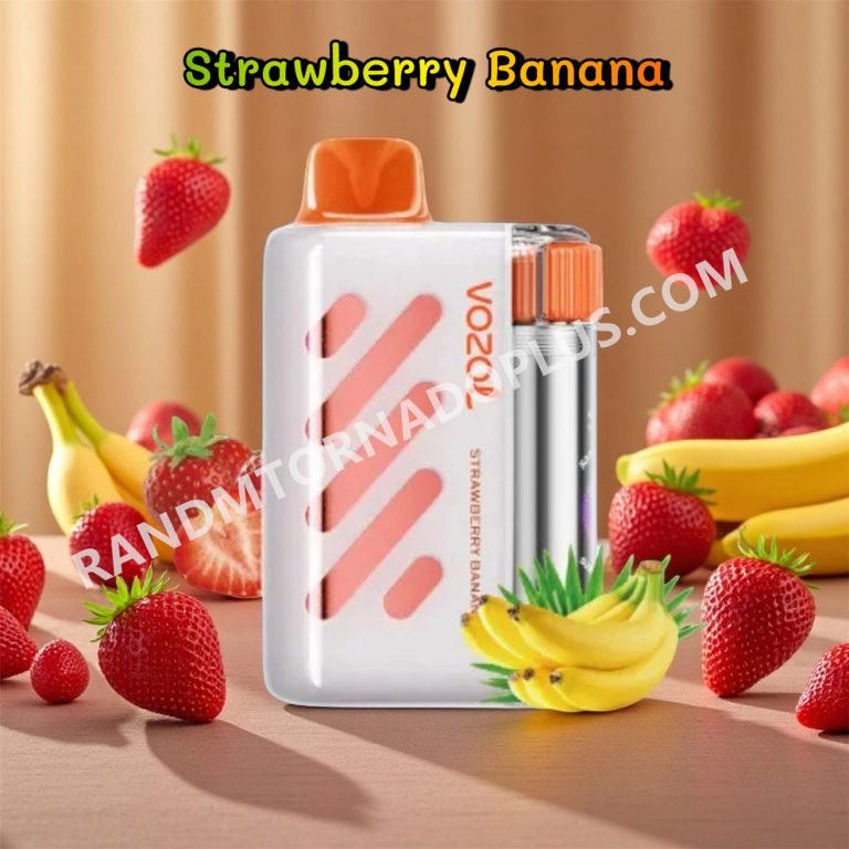 Strawberry Banana Vozol Vista 40000 Rtpdeffvv40000