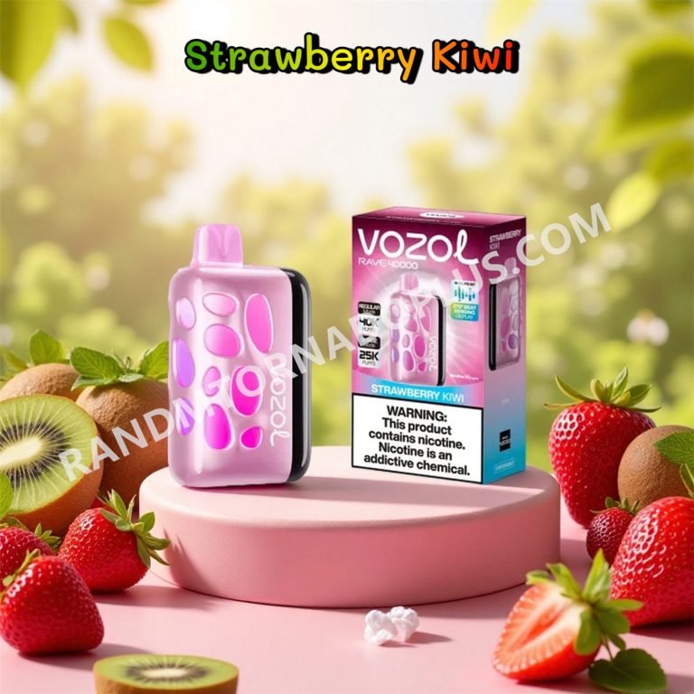 Strawberry Kiwi Vozol Rave 40000 Rtpdeffvr40000