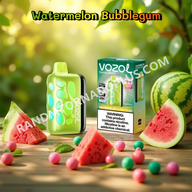Watermelon Bubblegum Vozol Rave 40000 Rtpdeffvr40000