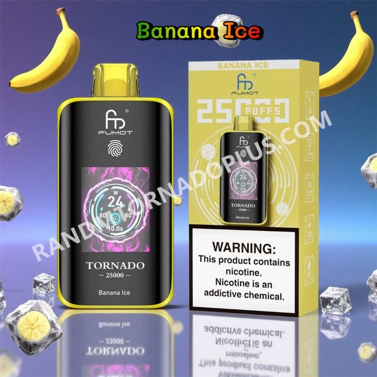 Banana Ice 25k Fumot Randm Tornado 25000 Rtdeffrt25000n2
