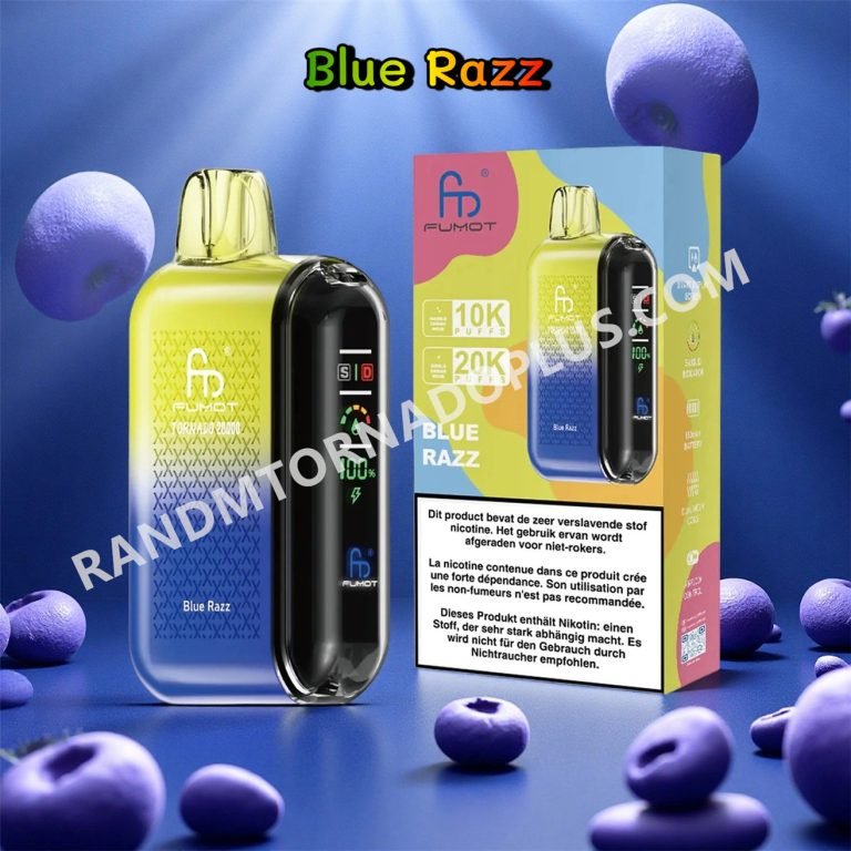 Blue Razz 20k Fumot Tornado 20000 Rtdeffrt20000n2