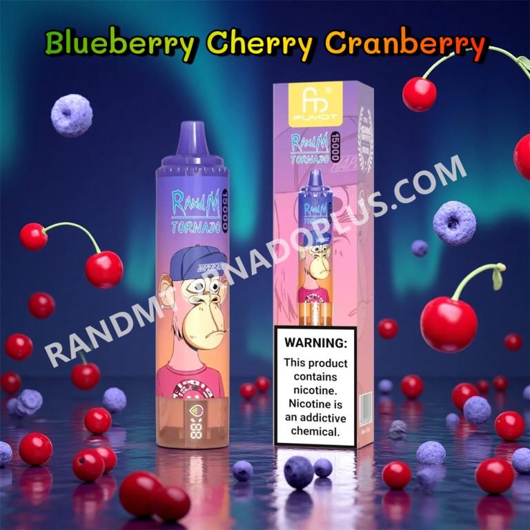 Blueberry Cherry Cranberry 15k Fumot Randm Tornado 15000 Rtdeffrt15000n2
