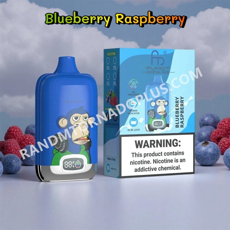 Blueberry Raspberry 12k Fumot Digital Box 12000 Randm Tornado Rtdeffrt12000n2