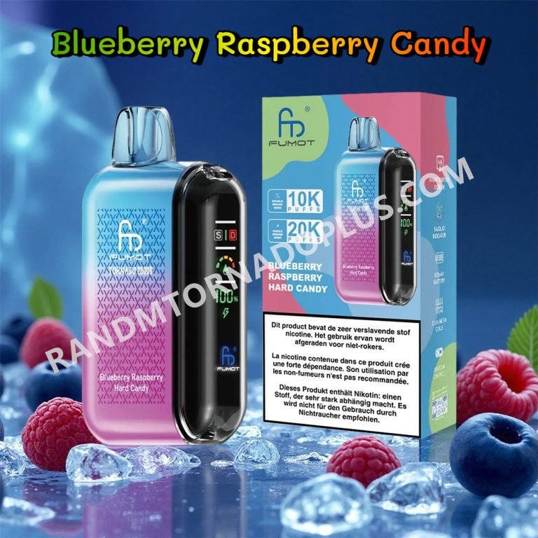 Blueberry Raspberry Candy 20k Fumot Tornado 20000 Rtdeffrt20000n2