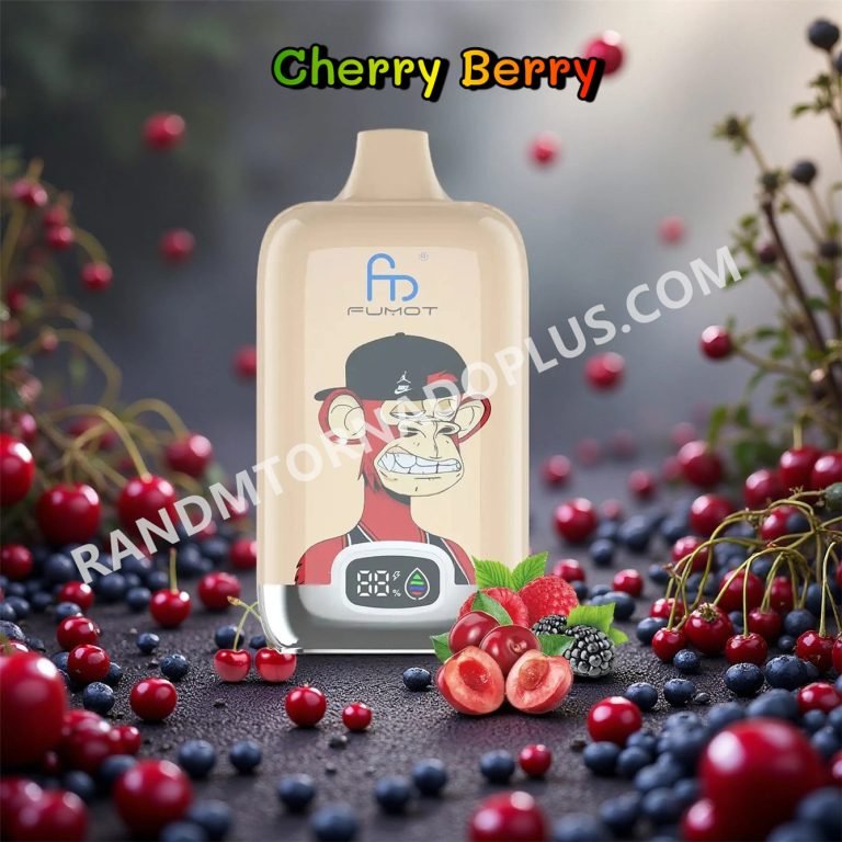 Cherry Berry 12k Fumot Digital Box 12000 Randm Tornado Rtdeffrt12000n2