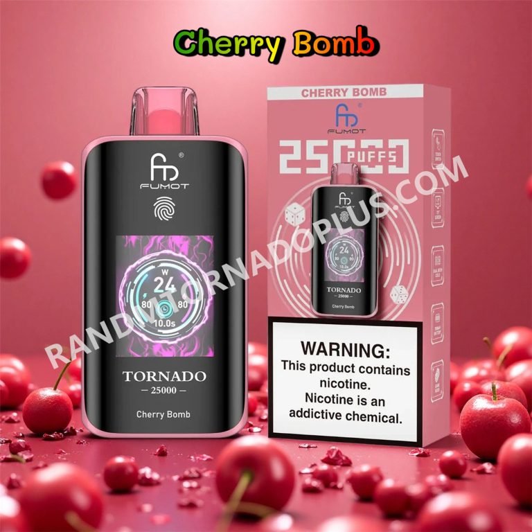 Cherry Bomb 25k Fumot Randm Tornado 25000 Rtdeffrt25000n2